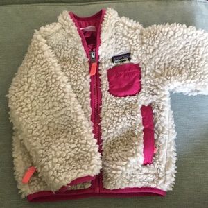 Baby retro x fleece jacket